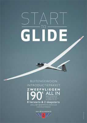 Affiche Start to Glide v2