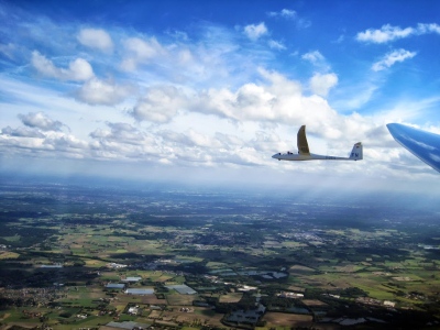 D-2575 in vlucht nabij Zoersel